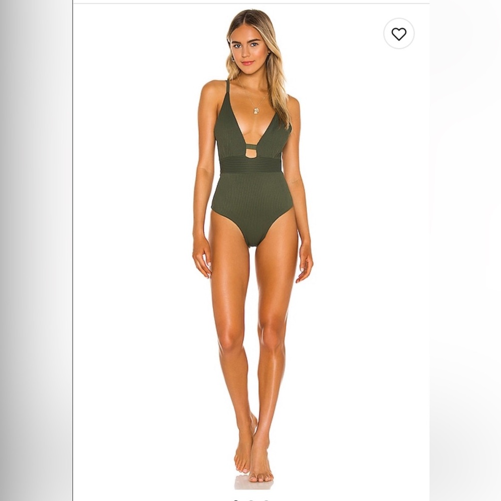 Boamar Amazon green one piece bathing suit